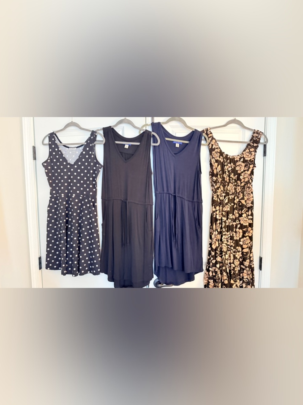 Set of four sun dresses